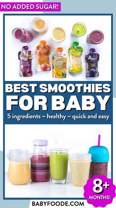 5 different cup styles filled with different colored smoothie mixes Smoothie For 12 Month Old, Smoothie Pouch Recipes, Homemade Pouches For Babies, Homemade Baby Pouches, Toddler Pouches Food Recipes, Homemade Pouches For Toddlers, Toddler Pouch Recipes, Baby Pouch Recipes, Smoothie For Baby