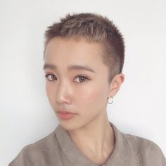 Undercut Long Hair, Unruly Hair, Very Short Hair, Hair Shows, Hair Images, Hair Life, Girl Short Hair