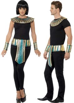 Fantasia Diy, Joseph Costume, Goddess Halloween Costume, Egyptian Halloween, Halloween Fancy Dress, Fancy Dresses Party, Fancy Dress Costumes, Costume Outfits