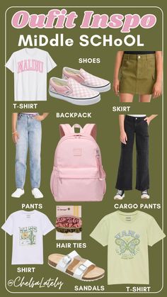 Middle School Style 2023, Shein Outfits 11-12, Cute Outfits For School Elementary 4th Grade, Middle School Outfits 2024, Middle School Back To School Outfits, Popular Girl Outfits Middle School, Middle School Outfit Ideas 6th Grade, Middle School Fashion 2023, Middle School Outfits 6th Girl