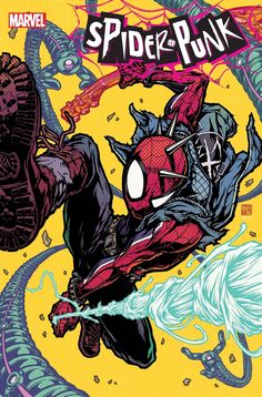 the cover to spider - punk vol 1