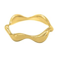 This Gold ring is not merely an adornment but a symbol of the eternal dance between light and darkness, fire and shadow, a timeless piece that holds the very essence of gothic beauty and enigma. Wavy Ring, Light And Darkness, Gothic Rings, Ringe Gold, Stacked Jewelry, Stainless Steel Ring, Gothic Beauty, Stainless Steel Rings, Steel Ring