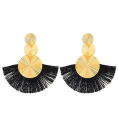 Material: Alloy Fashion Element: Fan Style: Ethnic Style Fan Style, Ethnic Style, Circle Earrings, Watch Necklace, Ethnic Fashion, Pendant Earrings, Ring Bracelet, Women's Style, Bohemian Style