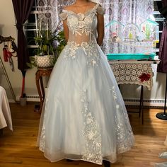 Beautiful Dress For Quinceanera Or Graduation , Size Small ,Blue Color The Dress Is New Dress For Quinceanera, Beautiful Dress, Quinceanera, Beautiful Dresses, The Dress, Color Blue, Prom Dresses, Prom, Blue Color