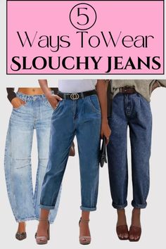 Here are the best wide leg jeans outfits that are trending right now. Click to learn more! Best Wide Leg Jeans, Wide Leg Jeans Outfits, Statement Blouse, Jeans Outfits, Flattering Tops, Silk Camisole, Wide Jeans