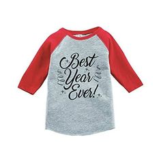 This adorable New Year outfit is perfect for your little one. It is durable enough for everyday wear and machine washable! Our prints are made with high quality inks and applied with a commercial heat press for bright and vibrant designs which will last, the colors will not crack. 7 ate 9 Apparel is a top designer for children's apparel and has newborn outfits, novelty shirts as well as first birthday party outfits. Size: M.  Color: Gray.  Gender: unisex.  Age Group: kids. Kids Football Shirts, Happy New Years Eve, Football Game Outfit, Birthday Party Outfits, New Years Shirts, New Years Outfit, Novelty Shirts, Eve Outfit, Football Kids