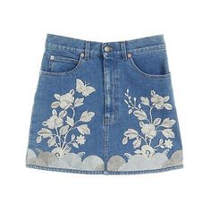 ad eBay - GUCCI skirt mini jupe #40 481449 cotton Blue denim flower Used - Buy Now, click the link (eBay) Spring Denim Blue Denim Skirt, Spring Denim Blue Cotton Skirt, Spring Mini Denim Skirt, Spring Cotton Mini Denim Skirt, Spring Cotton Lined Denim Skirt, Spring Lined Cotton Denim Skirt, Chic Cotton Denim Skirt For Spring, Floral Embroidered Cotton Denim Skirt, Spring Skirt With Floral Embroidery