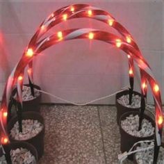 - Christmas - American Sale Arch Pathway, Driveway Markers, Giant Candy Cane, Giant Candy, Christmas Yard Decorations, Christmas Yard, Outdoor Christmas Lights, Decorating With Christmas Lights, Markers Set