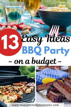 bbq party on a budget