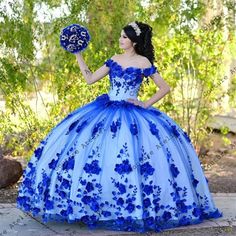 Quinceanera Dresses Princess, Lavender Prom Dress Long, Blue Quince Dress, Royal Blue Quinceanera Dresses, Blue Quinceanera Dresses, Royal Blue Quince, Royal Blue Quinceanera, Vestido Charro, Cheap Quinceanera Dresses