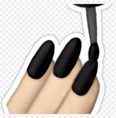 Black Nails Emoji. There are any references about Black Nails Emoji in here. you can look below. I hope this article about Black Nails Emoji can be useful for you. Please remember that this article is for reference purposes only. #black #nails #emoji Emoji Copy And Paste, Emoji Copy, Emoji Black, Trend Nails, Spooky Nails, Classy Art, Emoji Images, Black Nail Polish, Easy Nails