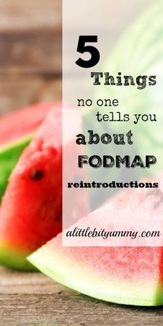 Reintroducing high FODMAP foods can be a challenging time and it's easy to miss important information. Check out the pin to discover 5 things no one tells you about FODMAP reintroductions. More information about the FODMAP Reintroduction Phase on alittlebityummy.com 7 Day Cabbage Soup Diet, Fructose Intolerance, High Fodmap Foods