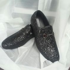 Glitter Loafers Prom Formal Smoking Room Or Just Got Fun Sperry Men's Shoes, Teal Shoes, Shoes Glitter, Toms Classic, Square Toe Shoes, Mens Walking Shoes, Brown Loafers, Driving Loafers, Lauren Brown