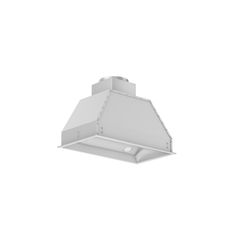 an image of a white light fixture on a wall or ceiling mount with the hood down