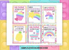 valentine's day printables for kids to use in crafts and craftsing