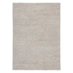 a white rug on a white background