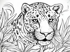 illustration of Unwind with leopard-themed art Jungle Adventure, Downloadable Art