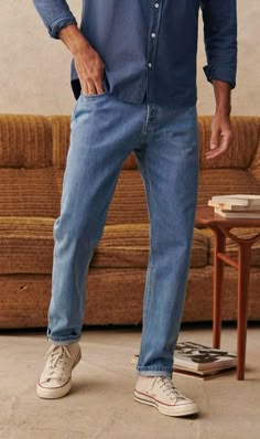 Casual Cool Mens Style, Men Casual Outfit Jeans, Mens Jeans Outfit Casual, Jeans Fit Men, Men Jeans Outfit, Mens Jeans Outfit, Jeans Mens Style, Men In Jeans, Mens Fashion Outfits