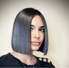 Sleek Bob Hairstyles, Bobbed Hair, Ponytail Hairstyles Easy, Long Bob Haircuts, Bob Haircut