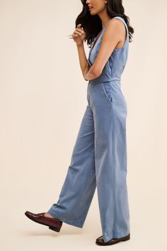 Rent Corduroy Twofer Jumpsuit from Nuuly. Pick 6 items for $98/month. Free shipping + returns. Corduroy Boilersuit, Stretch Cotton High-rise Denim Jumpsuit, Mid-rise Cotton Denim Jumpsuit In Relaxed Fit, Chic Non-stretch Cotton Denim Jumpsuit, High-rise Cotton Denim Blue Jumpsuit, Busy Lifestyle, Downtown Los Angeles, Design Details, Jumpsuit Romper