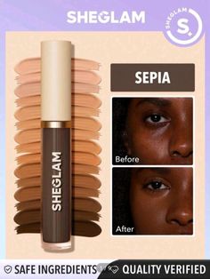 Shein Makeup, Hydrating Concealer, Full Coverage Concealer, Liquid Concealer, Color Corrector, Makeup Concealer, Party Makeup, Color Correction, Alcohol Free