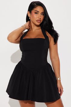 Noble Mini Dress - Black Black Formal Dress, Black Dress Formal, Black Formal, Dress Fashion, All About Fashion, Formal Dress, Mini Black Dress, Black Fashion, Fashion Nova