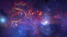 an image of the galactic sky with many stars