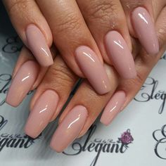 Natural Acrylic Nails, Nude Nail Designs, Beige Nails, Ballerina Nails, Luxury Nails, Coffin Nails Designs, Acrylic Nail Designs, Nude Nails