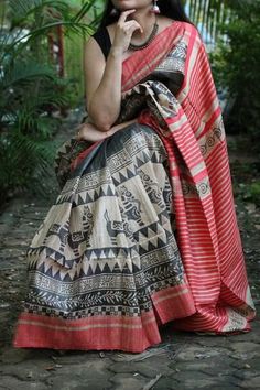 Formal Saree, Saree Painting, Silk Saree Kanchipuram, Cotton Saree Designs, Indian Saree Blouse, Indian Saree Blouses Designs, Indian Silk Sarees, Saree Blouse Patterns