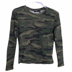 Rdi Camo Thermal Long Sleeve Top Crew Neck Approximate Measurements (In Inches And Laid Flat): Length: 21 1/2” Pit To Pit: 18” Thank You For Checking Out My Closet! Please Let Me Know If You Have Any Questions. Ac15 Thrift Ideas, Gray Camo, Camo Shirts, Thermal Shirt, Thermal Long Sleeve, Ladies Tee Shirts, Blue Sweatshirt, Long Sleeve Polo Shirt, Long Sleeve Knit Tops