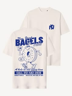 New York Bagel T-Shirt – AnotherCottonLab Outfit Ideas Tshirt, New York Bagel, Shirt Outfit Ideas, Graphic Shirt Design, Cool Shirt Designs, Tshirt Design Ideas, Merch Design, Shirt Design Inspiration, Merch Ideas