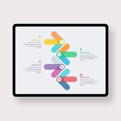 a computer screen displaying the steps to successful business success in an infographtion style