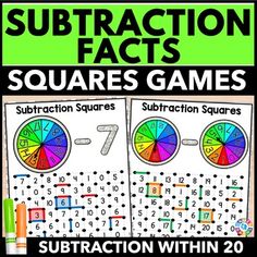 two posters with numbers and fractions on them for addition to 10x10 or 12x