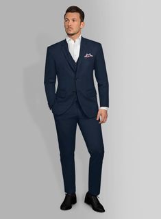 Don't let the scorching weather ruin your sense of style. Our Italian Mirage Blue Cotton Stretch Suit seamlessly merges classic style with contemporary elegance. Meticulously crafted from a premium blend of cotton and lycra, this suit features a solid blue hue that gives it a modern edge in your wardrobe. Try draping our suit for a flawless look.  Look Includes   Italian Mirage Blue Cotton Stretch Fabric  Two Button Jacket Style  Notch Lapel   Horn Royal Black  Buttons  Single Vent  Three Cuff Buttons  Two Welted Back Pockets on Trousers   Click 'Customize Now' to modify the look if needed.   Lining: Viscose; Dry Clean. Button Jacket, Summer Suits, Jacket Buttons, Black Button, Blue Hues, Jacket Style, Summer Wear, Horn, Nuts