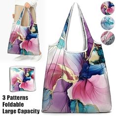 Category:Shoulder Bag,Crossbody Bag; Embellishment:Print; Gender:Women's; Type:Bucket Bag; Occasion:Shopping,Holiday,Daily; Material:Polyester; Width:80,4; Height:66; Function:Lightweight,Foldable,Large Capacity; Pattern:Marble,Abstract Art; Listing Date:04/02/2024; Production mode:External procurement; Length:37 Cheap Handbags, Womens Sandals Wedges, Womens Wedges, Womens Crossbody Bag, Printed Bags, Online Bags, Printed Tote Bags, Platform Sandals, Tote Handbags