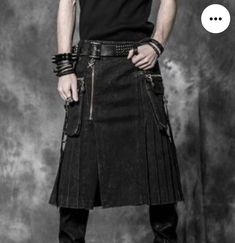 Loose Skirt, Scottish Kilts, Skirts With Pockets, Halloween Costume, Ghost, Zipper, Halloween