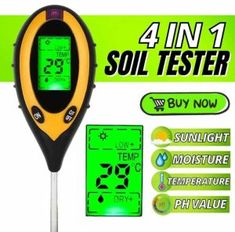 four in 1 soil tester