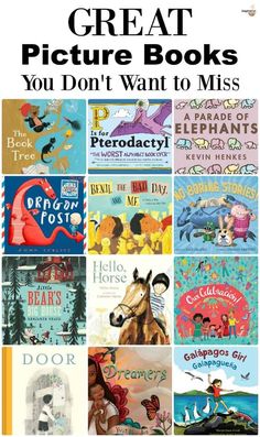 the great picture books you don't want to miss, including children's books