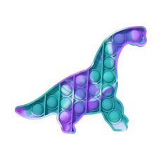 an image of a dinosaur made out of bubbles