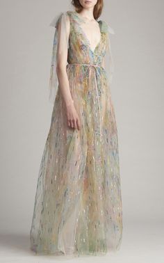 Causal Dresses, 자수 디자인, Looks Street Style, Tulle Gown, Monique Lhuillier, Mode Vintage