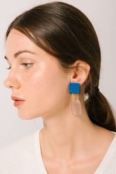 Trendy Blue Resin Jewelry, Trendy Blue Dangle Jewelry, Trendy Blue Dangle Earrings, Trendy Light Blue Drop Earrings, Trendy Light Blue Dangle Earrings, Blue Teardrop Resin Jewelry, Trendy Blue Dangle Teardrop Earrings, Modern Blue Teardrop Earrings, Trendy Blue Teardrop Earrings For Gifting