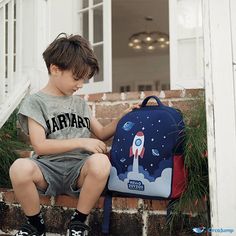 OrcaJump - Childrens Backpack: A Stylish and Functional Solution for Young Explorers Popular Backpacks, Rockets For Kids, Rocket Design, Kids School Backpack, Toddler Backpack, Childrens Backpacks, Waterproof Backpack, Llbean Backpack, School Bags For Kids