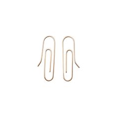 Our most popular 14k Solid Gold Paper Clip Earrings are finally here. Handcrafted with precision, these earrings are simple enough to be an everyday piece or to make a statement during a night out with friends. Material: 14k Solid Gold Elegant Paperclip Earrings, Minimalist Sterling Silver Clip-on Hoop Earrings, Modern Everyday Clip-on Earrings, Modern Clip-on Earrings For Everyday Wear, Gold Paperclip Shape Single Earring, Gold Single Paperclip Earring, Gold Paperclip Earrings For Formal Events, Gold Paperclip Shaped Single Earring, Minimalist Formal Drop Clip-on Earrings