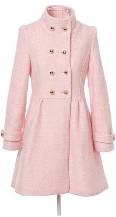 Baby Pink Coat, Elegant Outfit Classy, Cozy Coats, Girl Dress Patterns, Girly Fashion, Elegant Outfit, Wholesale Fashion