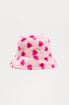 Available In Pink. Bucket Hat Faux Fur Heart Design One Size Mommy & Me Takedown of "Cuddly Bucket Hat" 100% Polyester Imported | Mini Cuddly Cupid Bucket Hat in Pink by Fashion Nova Pink Bucket Hat, Mommy And Me, Heart Design, Pink Fashion, Kids Accessories, Fashion Nova, Bucket Hat, Faux Fur, California