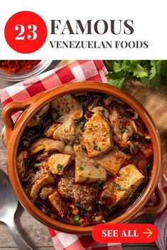 23 Most Popular Venezuelan Foods Central American Food, Chilean Recipes, Confort Food, Foreign Food, Bagpipes, Veggie Side Dishes