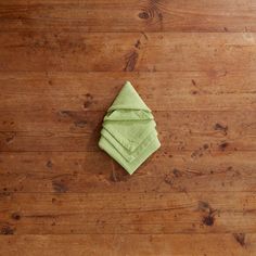 Christmas Tree Napkin Fold