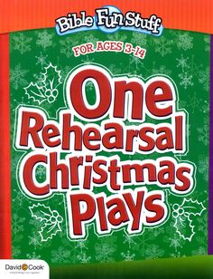 the dvd cover for one rehearsal christmas plays