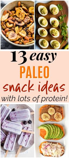 paleo snack ideas with lots of protein