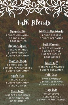 Diffuser Placement In Room, Fall Fragrance Oil Blends, Essential Oils Blends For Candles, Essential Oil Recipes With Vanilla, Witchy Essential Oil Blends, Essential Oil Recipes Fall Scents, Witches Essential Oils, Magical Oils Recipes, Cardamom Essential Oil Blends